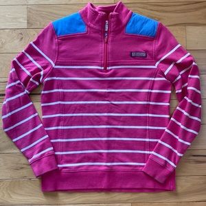 XS Vineyard Vines pullover quarter zip.